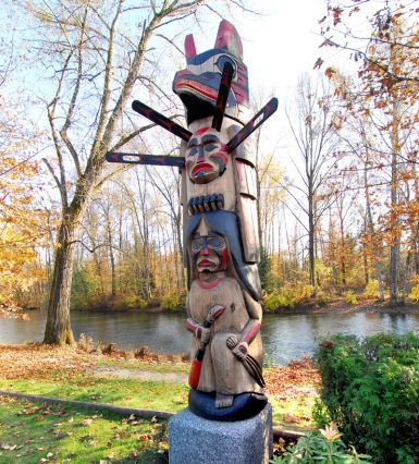 Cowichan Totem