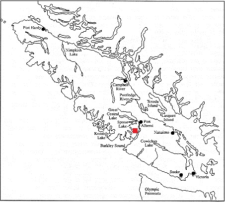 Nahmint River Location