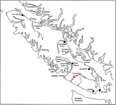 Nitinat River Location